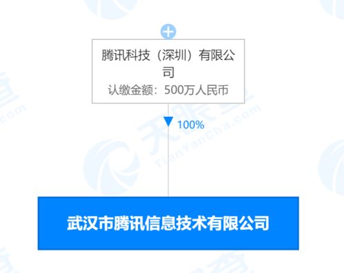 騰訊在武漢成立技術新公司 注冊資本500萬